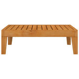 Garden Table Natural Wood Solid Acacia Wood Medium Modular 312154