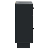 Bathroom Storage Cainet EDE Black 30 x 31 x 80 cm 895946
