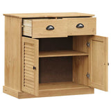Sideboard with Drawers VIGO 78x40x75 cm Solid Wood Pine 353202