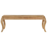 ZNTS Coffee Table 110x60x40 cm Solid Mango Wood 247110