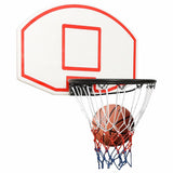 ZNTS Basketball Backboard White 71x45x2 cm Polyethene 93664