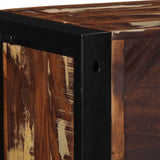 TV Cabinet Multicolour 80x30x25 cm Solid Wood Reclaimed 4015934
