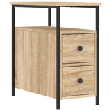 Bedside Cabinet Sonoma Oak 30x60x60 cm Engineered Wood 826065