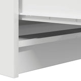 Sideboard White 37.5x35x76 cm Engineered Wood 861724