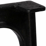 Coffee Table Legs 2 pcs with Arched Base A-Frame Cast Iron 245430