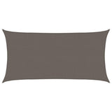 Sunshade Sail 160 g/m Anthracite 2.5x5 m HDPE 311071