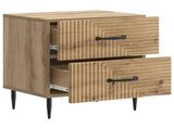 Bedside Cabinet 2 pcs Artisan Oak 43 x 34.5 x 47.5 cm 894774