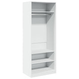 Wardrobe White 80x50x200 cm Engineered Wood 3307693