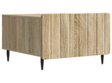 Coffee Table Sonoma Oak 49 x 50 x 42 cm Engineered Wood 894507