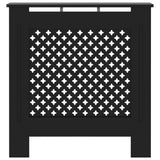 MDF Radiator Cover Black 78 cm 325568