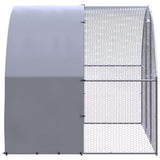 Outdoor Chicken Coop 3x2x2 m Galvanised Steel 3095472