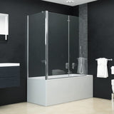 Bi-Folding Shower Enclosure ESG 120x68x130 cm 144676