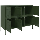 Sideboard Olive Green 100.5x39x79 cm Steel 843100