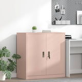 Storage Cabinet Pink 90 x 40 x 90 cm Steel 891641