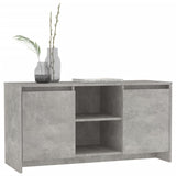 TV Cabinet Concrete Grey 102x37.5x52.5 cm Engineered Wood 809795