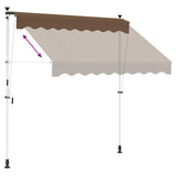 Manual Retractable Awning Taupe 150 cm 42037066