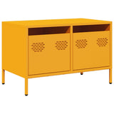 TV Cabinet Mustard Yellow 68x39x43.5 cm Cold-rolled Steel 851235