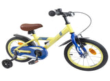 Kids Bike 12 Inches for 2-4 Years Old Yellow 42009612