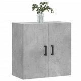 ZNTS Wall Cabinet Concrete Grey 60x31x60 cm Engineered Wood 829968