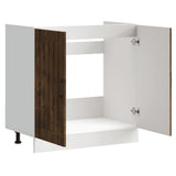 Sink Base Cabinet Lucca Smoked Oak Engineered Wood 853692