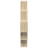Wall Shelf Sonoma Oak 120 x 20 x 136 cm Engineered Wood 8012158