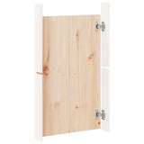 Outdoor Kitchen Doors MEPPEL 2 pcs White 50x9x82 cm Solid Wood Pine 832360