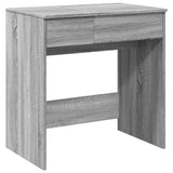 Dressing Table with Mirror Grey Sonoma 73x46.5x120 cm 848225