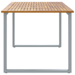 Garden Dining Table Grey 200 x 90 x 75 cm 4010597