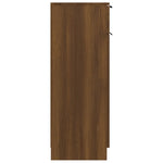 ZNTS Bathroom Cabinet Brown Oak 32x34x90 cm Engineered Wood 817059