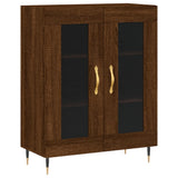 Sideboard Brown Oak 69.5x34x90 cm Engineered Wood 827771