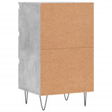 Sideboard Concrete Grey 40x35x70 cm Engineered Wood 831096