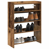 Shoe Rack Old Wood 60x25x81 cm Engineered Wood 859885