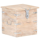Chest 40x40x40 cm Solid Acacia Wood 289646