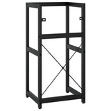 Bathroom Washbasin Frame Black 40x38x83 cm Iron 338499
