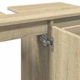 Bathroom Cabinet Sonoma Oak 80x33x60 cm Engineered Wood 849682