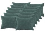 Cushion Cover 12 pcs HEERLEN Sea Blue 45 x 45 cm 910485