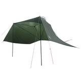 Car Tent with Roof Army Green 350 x 250 cm Polyester and Steel 42028554