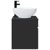 Wall-mounted Sink Vanity Black 49 x 44.5 x 66.5 cm 890603