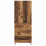 Highboard Old Wood 69.5 x 34 x 180 cm Engineered Wood 3415784
