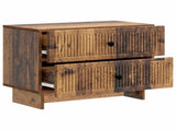 Bedside Cabinet Old Wood 62 x 34.5 x 47.5 cm Engineered Wood 893863