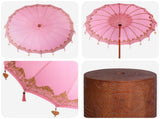 Balinese Parasol with Base 2 pcs Pink 3433029