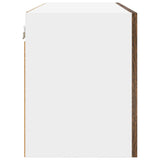 Hanging Cabinet Smoked Oak 80 x 31 x 40 cm Engineered Wood 884182