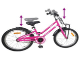Kids Bike 20 Inches for 6-11 Years Old Pink Black 42009251