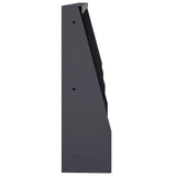Retaining Wall 4 pcs 40 x 12 x 50 cm Steel Anthracite 3449067