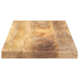 Table Top 90x40x2.5 cm Rectangular Solid Wood Mango 371449