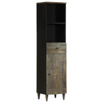 ZNTS Bathroom Cabinet 38x33x160 cm Solid Wood Mango 4017814