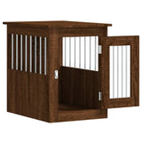 Dog Crate Furniture Brown Oak 45x62x59 cm Engineered Wood 838315
