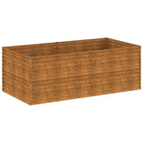 Garden Raised Bed 196 x 100 x 69 cm Galvanised Steel 152003