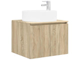 Bathroom Cabinet Set 3 pcs Sonoma Oak 49.5 x 44.5 x 65.5 cm 3405729