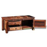 Reclaimed TV Hi-Fi Cabinet Side Cabinet Solid Wood 241629